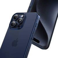 كفر Green Lion Delgado لآيفون 15 برو ماكس - أزرق | Green Lion Delgado PC Case for iPhone 15 Pro Max - Blue