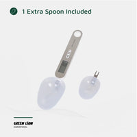 Green Lion Digital Spoon Scale - Silver | ميزان ملعقة رقمي جرين ليون - فضي