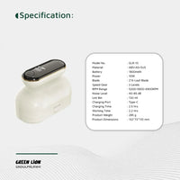Green Lion DualPro Digital Fabric Shaver – White | مزيل الأقمشة الرقمي Green Lion DualPro – أبيض