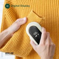 Green Lion DualPro Digital Fabric Shaver – White | مزيل الأقمشة الرقمي Green Lion DualPro – أبيض