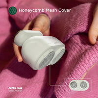 Green Lion DualPro Digital Fabric Shaver – White | مزيل الأقمشة الرقمي Green Lion DualPro – أبيض