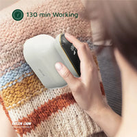 Green Lion DualPro Digital Fabric Shaver – White | مزيل الأقمشة الرقمي Green Lion DualPro – أبيض