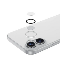Green Lion DUO Camera Lens For iPhone 17 6.3 - Clear | واقي عدسة كاميرا مزدوج لآيفون 17 - شفاف