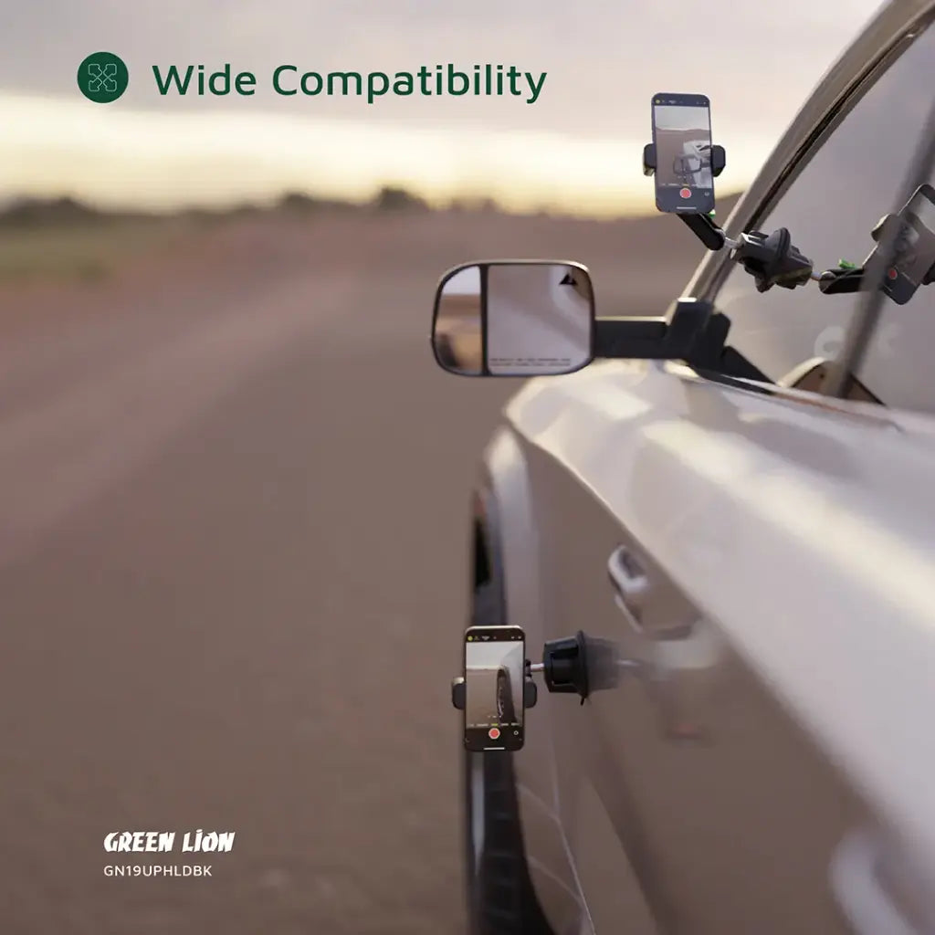 حامل هاتف عالمي جرين لايون GX-19 - أسود | Green Lion GX-19 Universal Phone Holder - Black