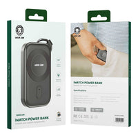 Green Lion IWatch Powerbank - Black | باور بانك جرين ليون لساعة آبل - أسود