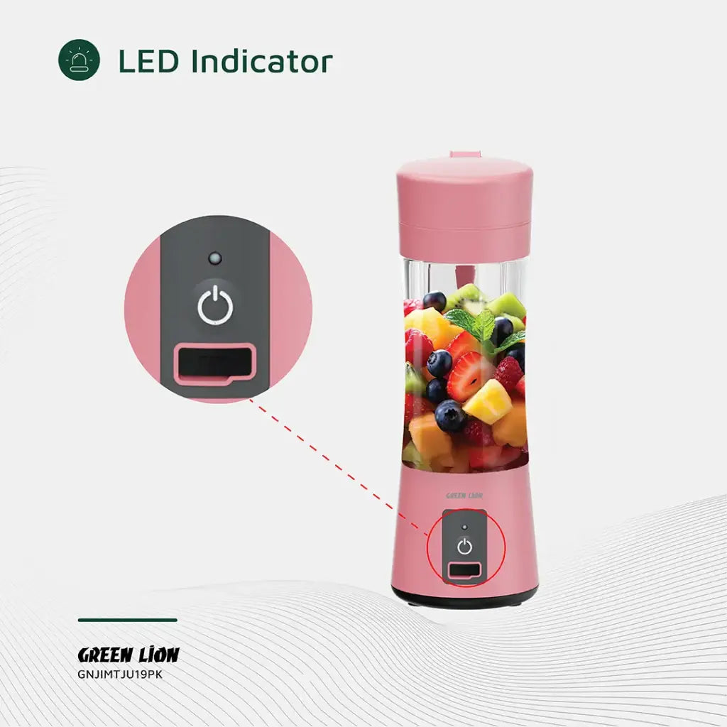 خلاط محمول من جرين لايون بسعة 380 مل | Green Lion Juice Mate Portable Juicer 380mL