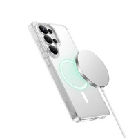 Green Lion MagSafe Crystal Clear Case for Samsung S26 / S26 Plus / S26 Ultra – Clear | حافظة كريستال شفافة MagSafe من جرين ليون لـ S26 / S26 Plus / S26 Ultra – شفاف