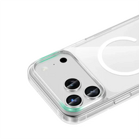 كفر جرين لايون ماغسيف لهاتف ايفون 17 برو ماكس - شفاف | Green Lion MagSafe Crystal Clear For iPhone 17 Pro Max - Clear