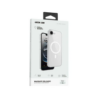 Green Lion MagSafe Delgado PC Case for iPhone 16e - Clear | حافظة جرين ليون ماج سيف ديلجادو لآيفون 16e - شفافة