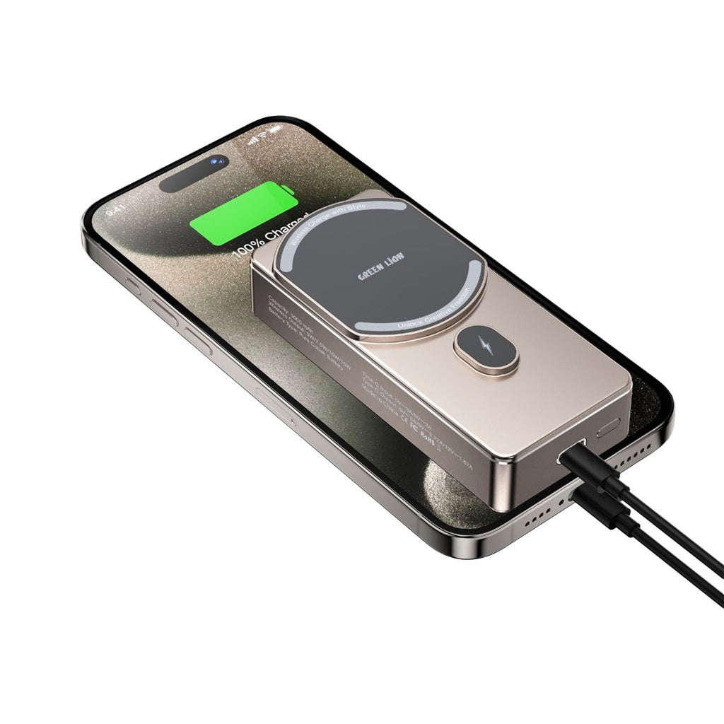 Bankeya Hêzê ya Green Lion Milton 10,000mAh