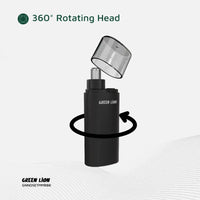 Green Lion Nose Pro Nose and Ear Trimmer - Black | ماكينة تشذيب جرين ليون نوز برو للأنف والأذن - أسود