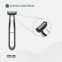 Green Lion One Blade Pro Hair Trimmer - Black | ماكينة تشذيب الشعر جرين ليون ون بليد برو