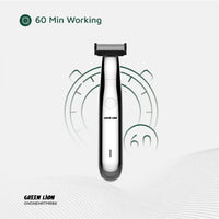 Green Lion One Blade Pro Hair Trimmer - Black | ماكينة تشذيب الشعر جرين ليون ون بليد برو