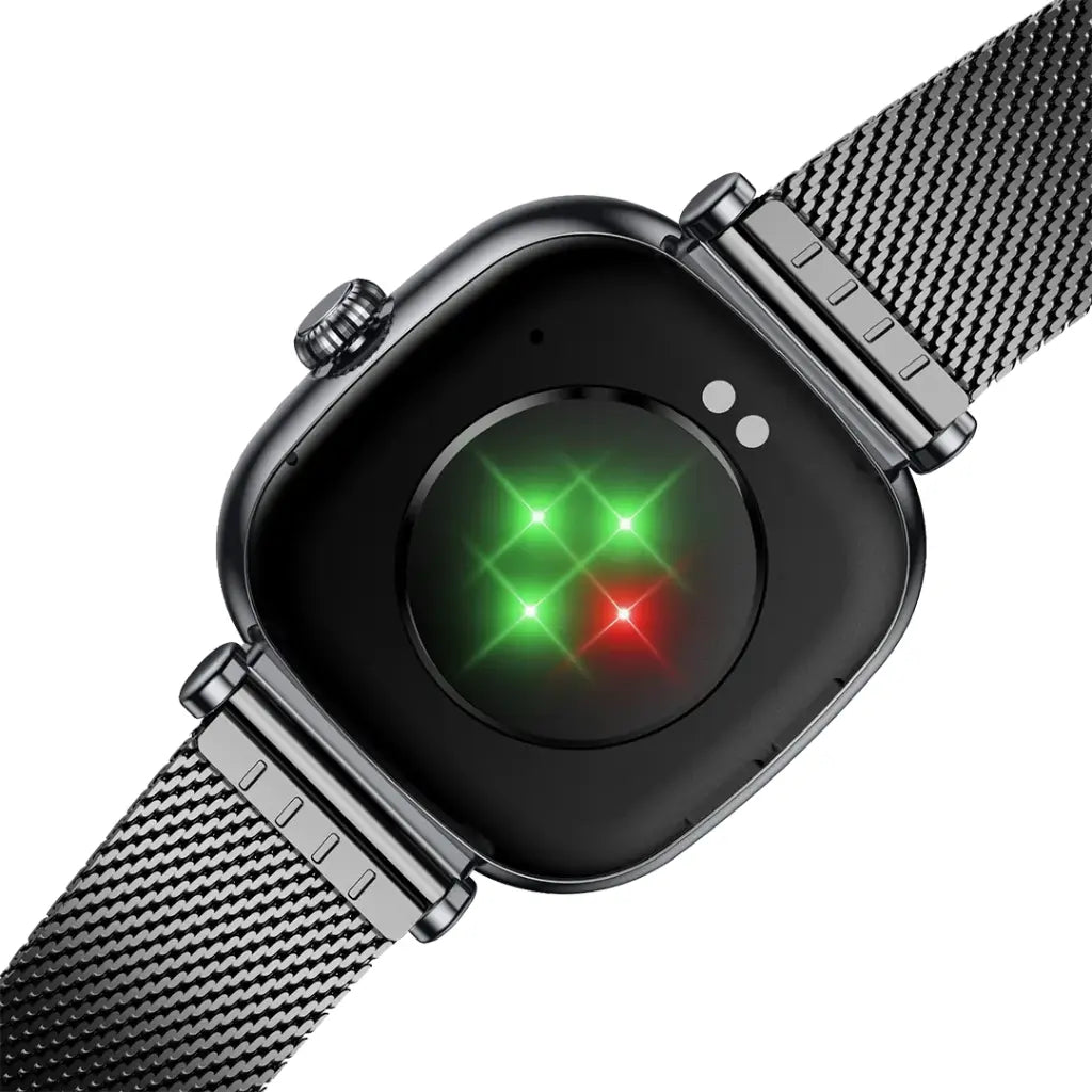 Green Lion Princess Smart Watch - Glossy Black | ساعة جرين ليون برينسيس الذكية - أسود لامع