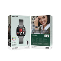 Green Lion Princess Smart Watch - Glossy Black | ساعة جرين ليون برينسيس الذكية - أسود لامع