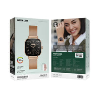 Green Lion Princess Smart Watch - Glossy Gold | ساعة جرين ليون برينسيس الذكية - ذهبي لامع