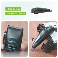 ماكينة حلاقة جرين لايون الاحترافية للشعر - اسود | Green Lion Professional Hair Clipper - Black