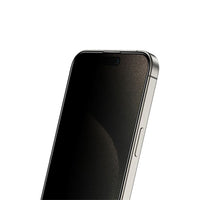 Green Lion Picasso 3D Privacy Glass - iP15Pro - Black - زجاج حماية جرين ليون بيكاسو ثلاثي الأبعاد