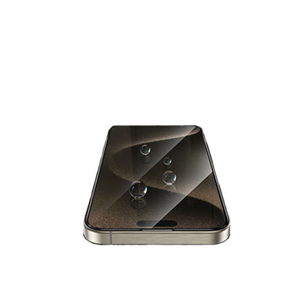 Green Lion Picasso 3D Privacy Glass - iP15Pro - Black - زجاج حماية جرين ليون بيكاسو ثلاثي الأبعاد