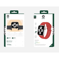 سوار جرين لايون سيليكون مع مشبك متوافق مع ساعات ابل 42/44/45 ملم | Green Lion Green Silicone Band with Buckle Watch Strap for Apple Watch 42/44/45MM