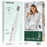 فرشاة اسنان كهربائية جرين لايون Sonic Plus قابلة للشحن | Green Lion Sonic Plus Rechargeable Toothbrush
