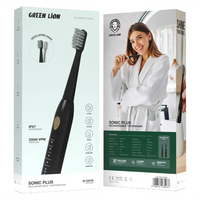 فرشاة اسنان كهربائية جرين لايون Sonic Plus قابلة للشحن | Green Lion Sonic Plus Rechargeable Toothbrush