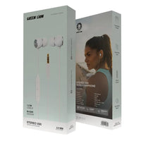 سماعة سلكية جرين لايون ستيريو X90 بمنفذ 3.5 ملم | Green Lion Stereo X90 3.5 mm Wired Earphone.