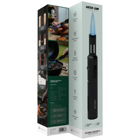 Green Lion Storm Lighter X with Torch Flame – Black | ولاعة Green Lion Storm Lighter X مع شعلة لهب – أسود