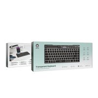 لوحة مفاتيح شفافة Green Lion - أسود | Green Lion Transparent Keyboard - Black