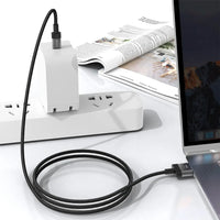 Kabloya Şarjkirinê ya Magnetîk a USB-C bo MagSafe 3 a Green Lion - Reş