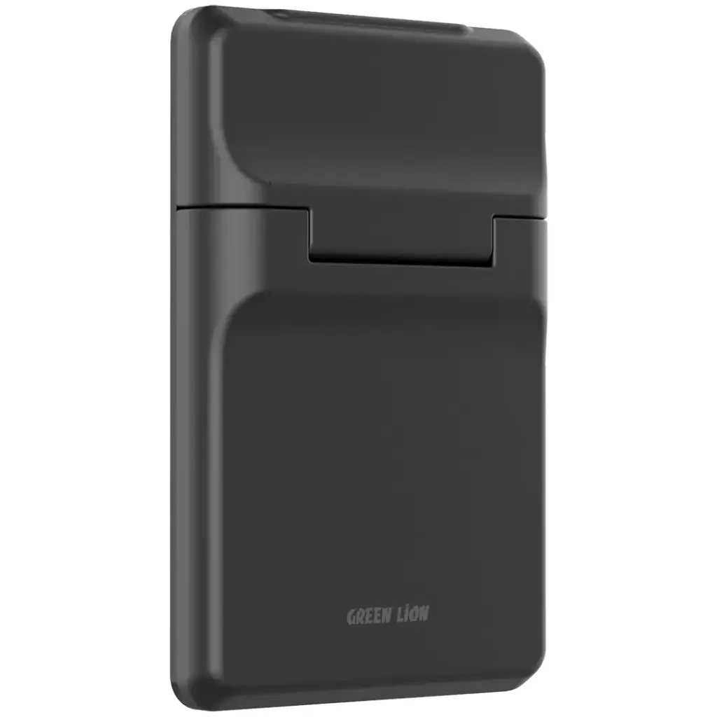 Green Lion W3 MagSafe Wallet Card Holder - Black | محفظة جرين ليون W3 ماج سيف لحمل البطاقات - أسود