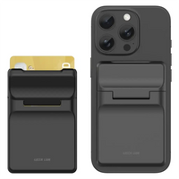 Green Lion W3 MagSafe Wallet Card Holder - Black | محفظة جرين ليون W3 ماج سيف لحمل البطاقات - أسود