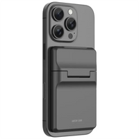 Green Lion W3 MagSafe Wallet Card Holder - Black | محفظة جرين ليون W3 ماج سيف لحمل البطاقات - أسود