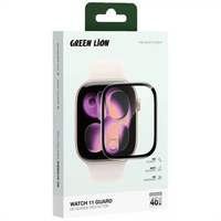 واقي شاشة جرين لايون 3D لساعات ابل سلسلة 11 ( 46 ملم ) - شفاف | Green Lion 3D Screen Protector For Apple Watch Series 11 (46mm) - Clear
