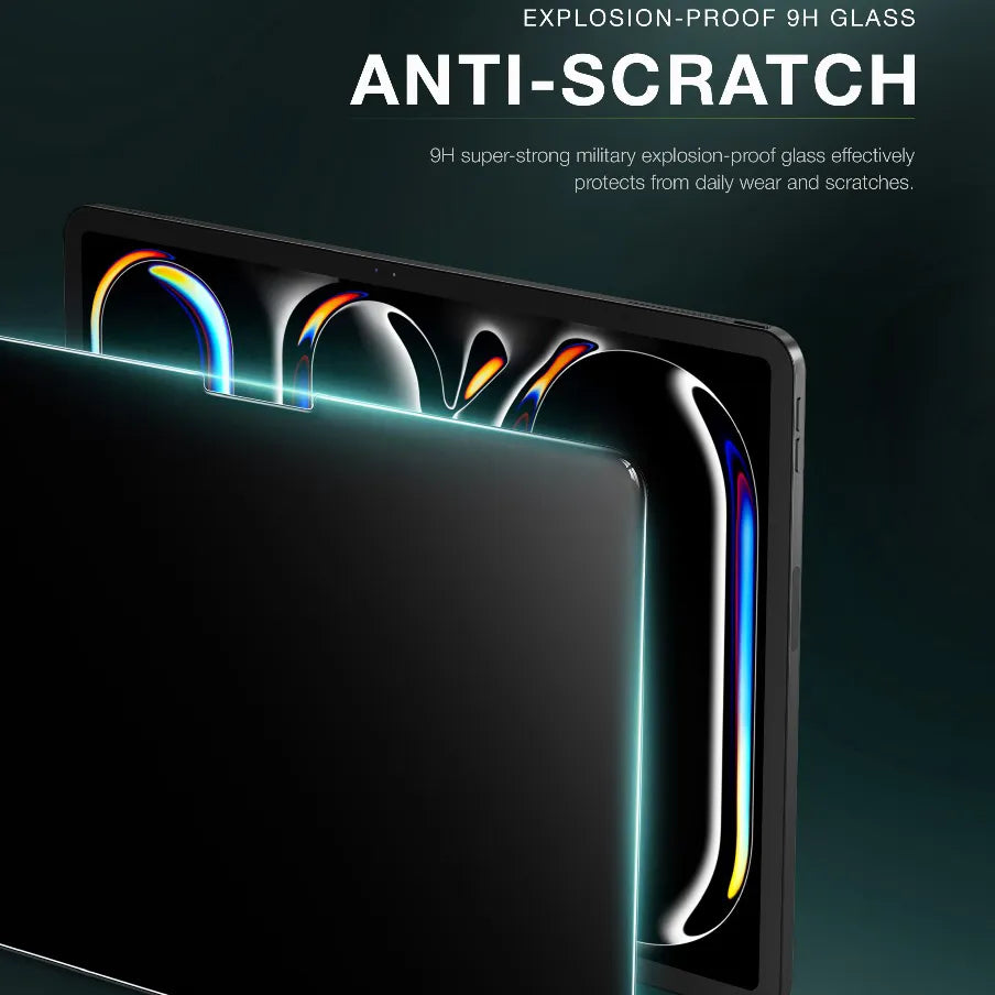 واقي شاشة جرين لايون لآيباد برو 13 وآير 13 بحماية خصوصية 360 درجة - أسود | Green Lion iPad Screen Guard 360° Privacy - Black - iPad Pro 13