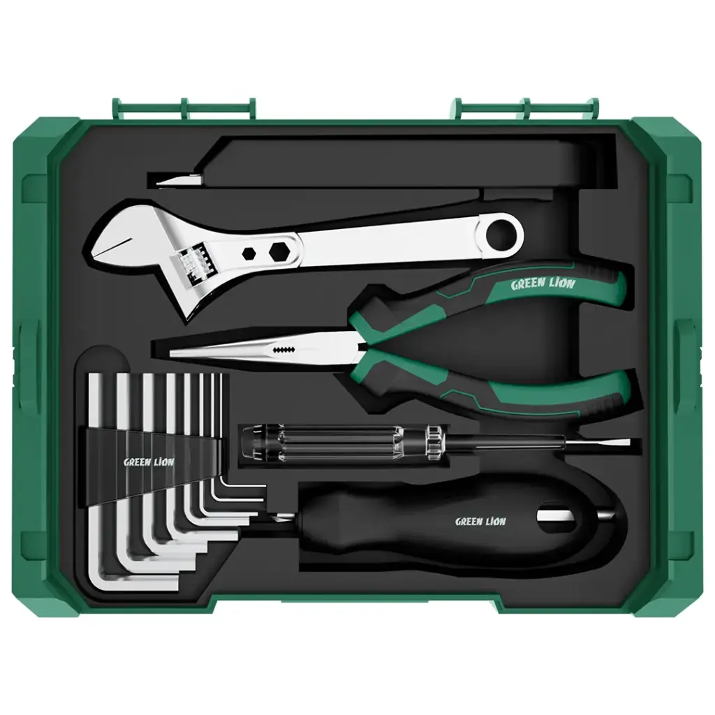 Green Lion GTS-700 Tool Kit Set Green - Detail 3