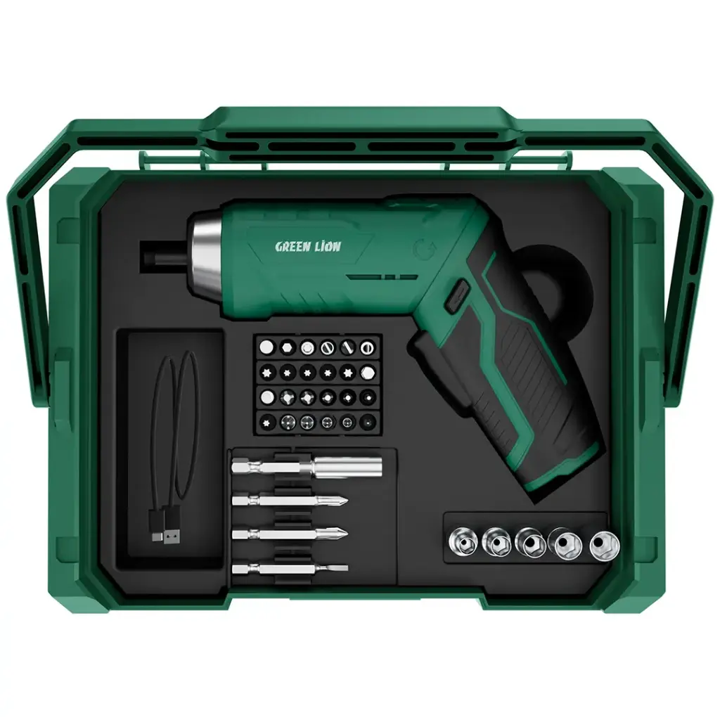 Green Lion GTS-700 Tool Kit Set Green - Detail 2