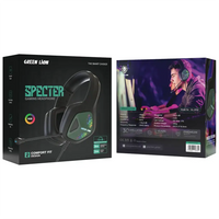 Green Lion Specter Gaming Headphone Black GNSPGAMHPBK - Detail 3