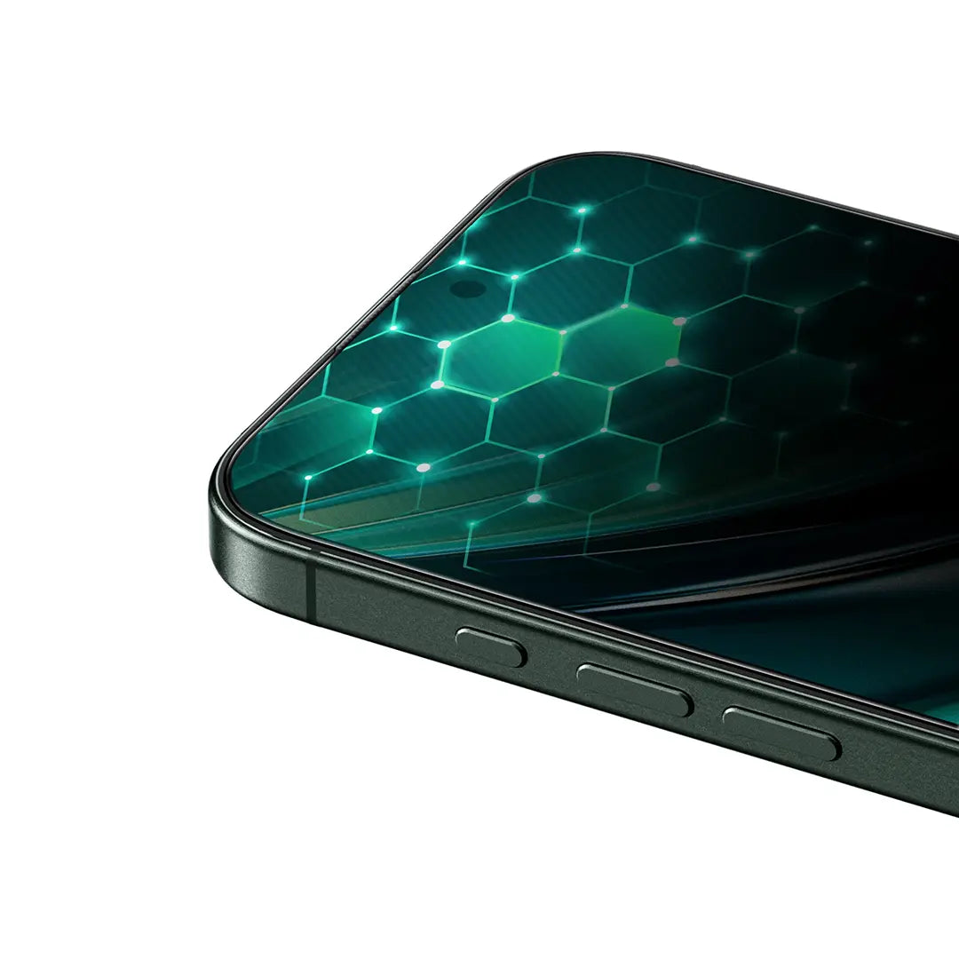 حامي شاشة Green Lion 9H Steve Matte AG زجاج لـiPhone 17 Pro - أسود | Green Lion 9H Steve Matte AG Glass Protector iPhone 17 Pro Black