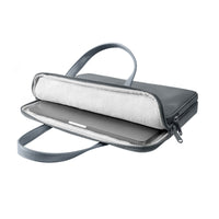 tomtoc Versatile-A11 laptop handbag gray compartments