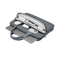 tomtoc Versatile-A11 laptop handbag gray detail