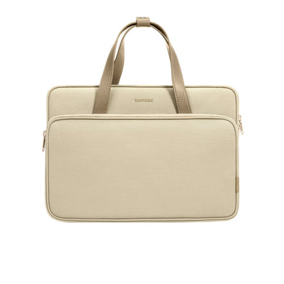 tomtoc Versatile-A12 laptop shoulder bag khaki