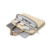 tomtoc Versatile-A12 laptop shoulder bag khaki detail