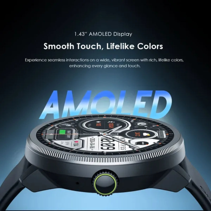 ساعة اورايمو OSW-820 الذكية - اسود | Oraimo Smart watch OSW-820 - Black