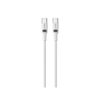 Havit CB6279 USB-C to USB-C Cable 1m 60W White Fast Charge -كيبل تايب سي سريع الشخت بقدرة 60واط وطول 1متر من هافيت