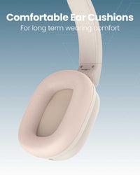 Moxedo Rave Bass ANC Wireless Headphone Black - Folded