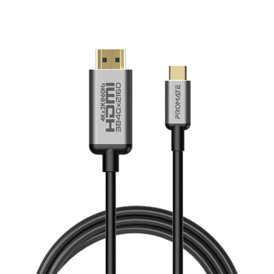 Promate HDLink-60H USB-C to HDMI 4K cable 1.8m - main view