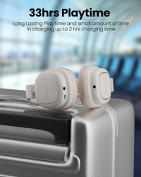 Moxedo Rave Bass ANC Wireless Headphone Black - Wearing