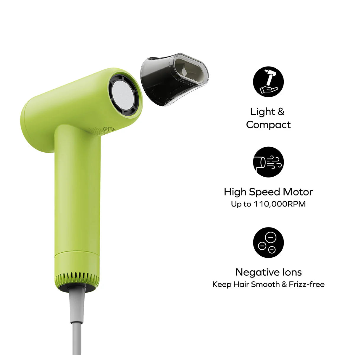 Hişkera Porê Momax 1-Care Mini Ultra-Speed ​​​​Ion, 1200W - Hişkera Porê Momax 1-Care Mini Ultra High-Speed ​​​​Ion, 1200W