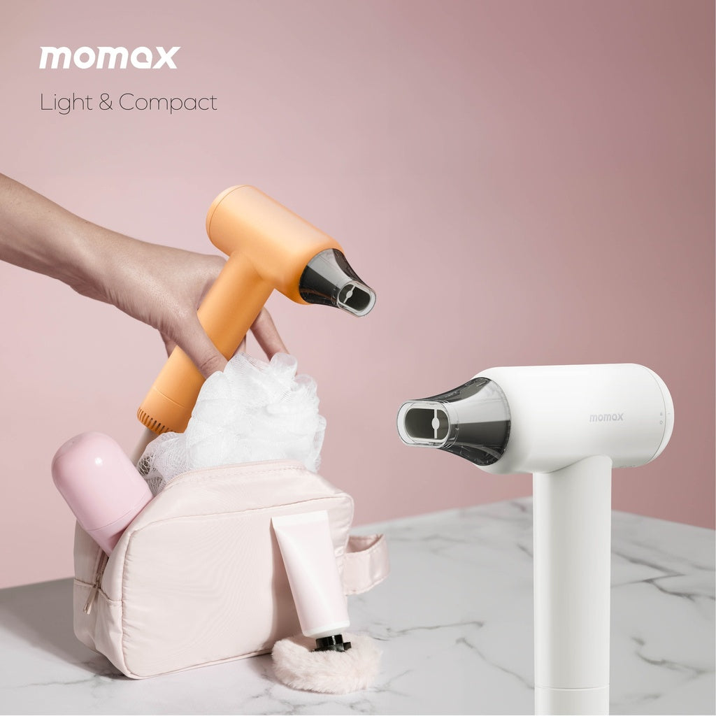 Hişkera Porê Momax 1-Care Mini Ultra-Speed ​​​​Ion, 1200W - Hişkera Porê Momax 1-Care Mini Ultra High-Speed ​​​​Ion, 1200W